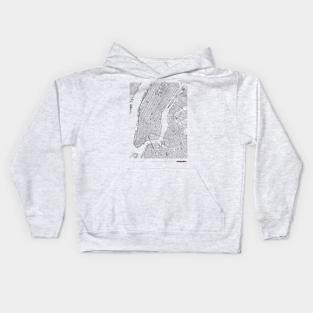 archiquotes NYC Kids Hoodie by archiquotes